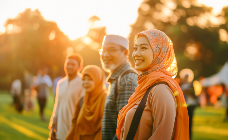 Keluarga dengan perlindungan kesehatan.